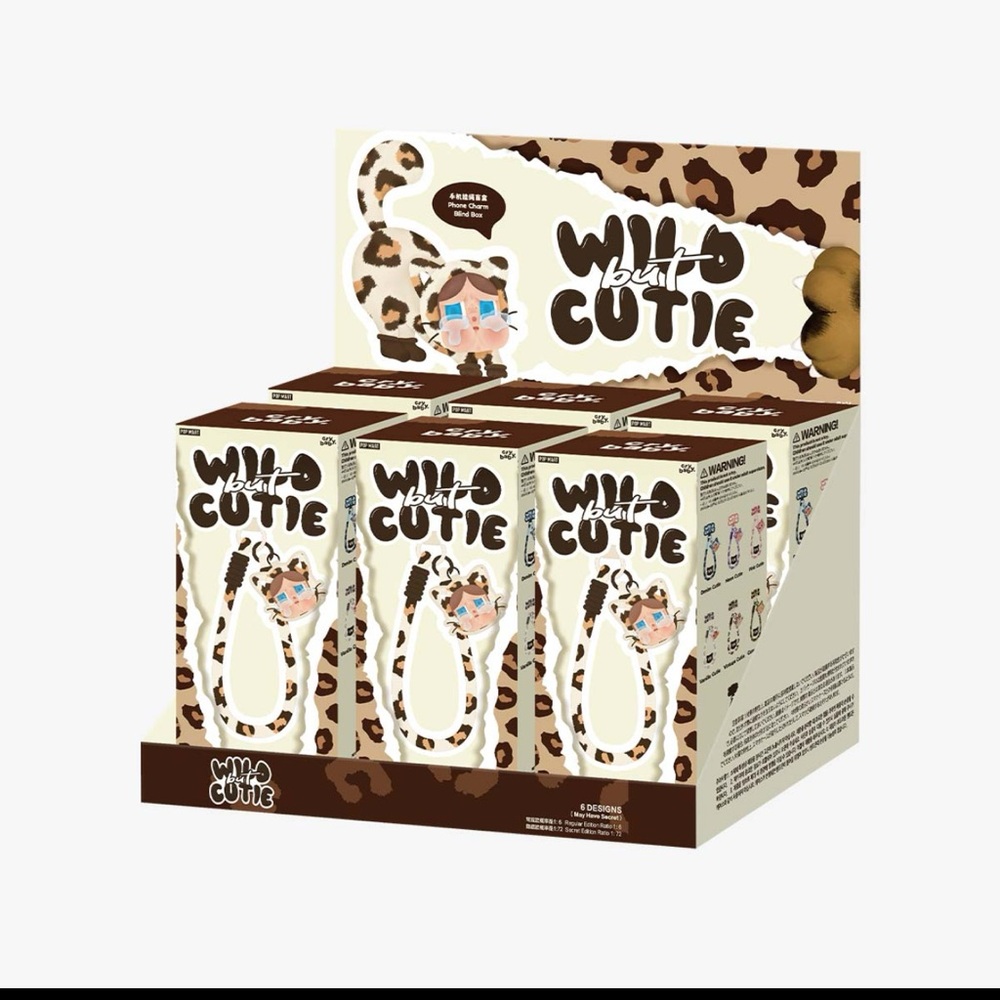 Crybaby Wild Beat Cutie Key & Card Holder blind box